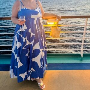 Anthropologie maxi dress